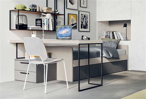 Possibilità di secondo letto estraibile. Divano letto per cameretta Apollo - CLEVER.IT
