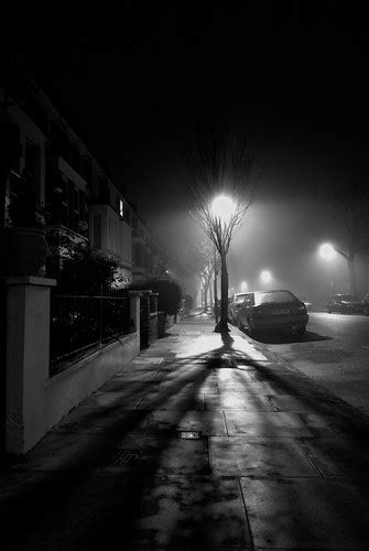 A Foggy Street On A London Night Simon Parry Flickr