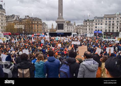 London England Uk 11th Apr 2023 Thousands Of Junior Doctors Staged