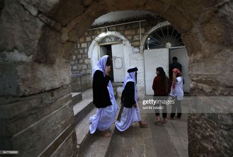 iraqi yazidis visit lalish temple situated in a valley near dohuk news photo getty images