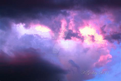 Purple Storm Clouds By Darkroseimagery On Deviantart