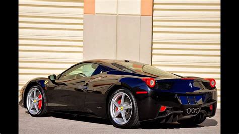 Luxury Super Rich Exotic Italian Sports Car 2010 Ferrari 458 F1 Carbon