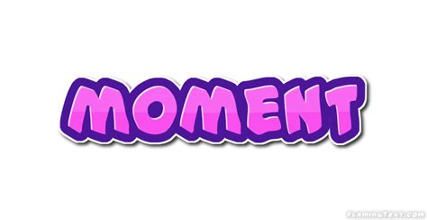 Moment Logo Free Logo Design Tool From Flaming Text