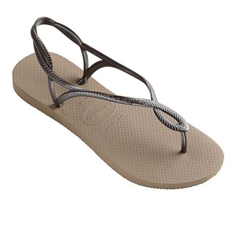 And whether rose flip flops is waterproof, fashion trend, or breathable. Havaiana Womens Luna Flip Flops in Rose Gold | Parkinsons Lifestyle