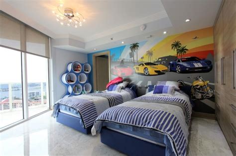 The combination of little boy bedroom ideas is kind of the best idea that is being completed with the tremendous design with the elaboration of the color palette that can create the wood accent for the design. 17 Boys Bedroom Ideas for Your Little Champion - Reverb