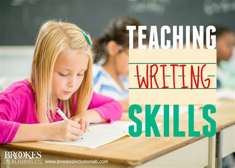 Teach Writing Skills