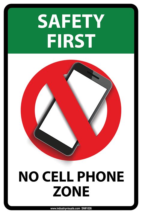 No Cell Phone Zone Industry Visuals