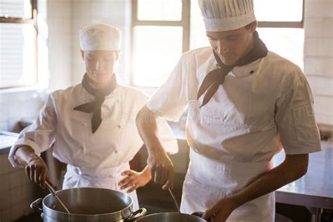 437 Two Chefs Man Woman Stock Photos Free And Royalty Free Stock Photos