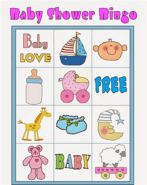 Bingo Para Baby Shower Para Imprimir Gratis Loteria Para Baby Shower