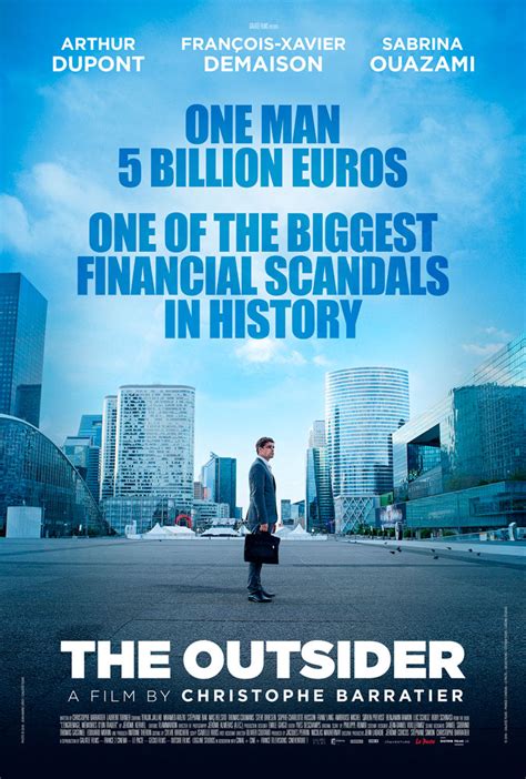 The cinematography is flat and appears to have been shot on a consumer hd camera. The Outsider (L'outsider) | Distrib Films US
