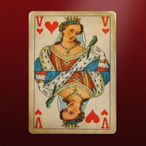 Antique And Multi Used Queen Of Hearts Queen Of Hearts Hearts
