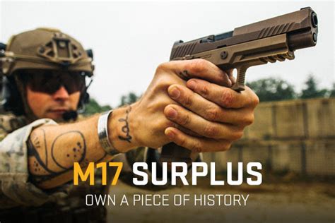 Sig Sauer Releases M17 Military Contract Surplus Handguns On The