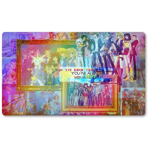 Many Playmat Choices Very Best Friends Yu Gi Oh Playmat Board Game Mat Table Mat For Yugioh