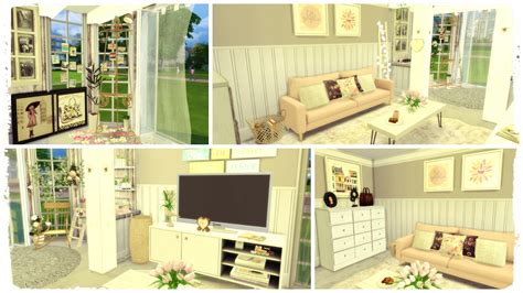 Sims 4 Vintage Living Room Dinha