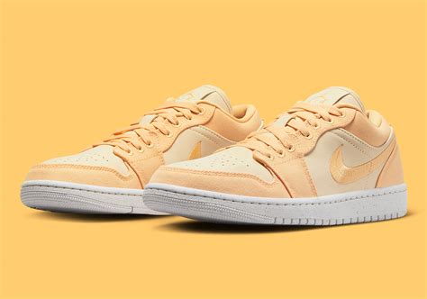 Air Jordan 1 Low Se Canvas Orange Dv0426 200