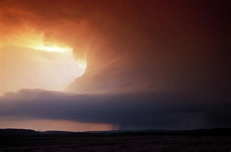 Tornado Forming At Sunset Photograph By Jim Reedscience Photo Library