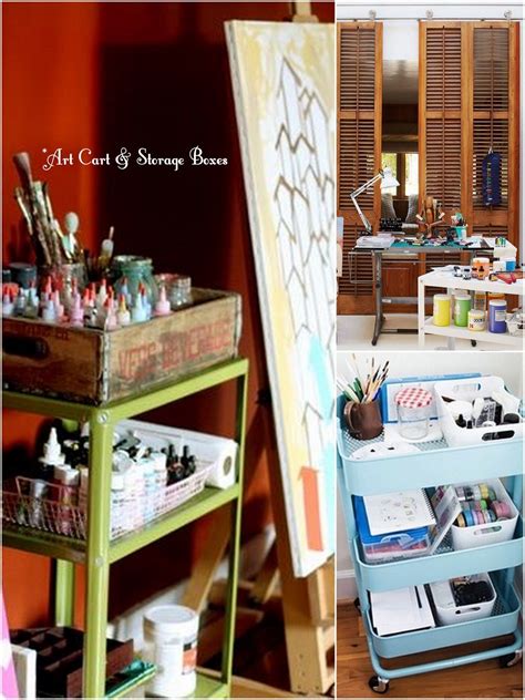 Organizing The Art Studio Live Simply By Annie Art Studio At Home