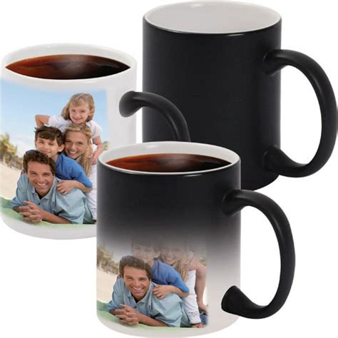 Personalized Color Changing Coffee Mug With Your Image Oz Etsy