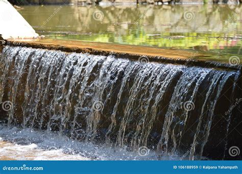 Water Overflow Stock Image Image Of Countryside Fence 106188959