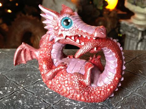 Red Baby Dragon The Gargoyle Statuary