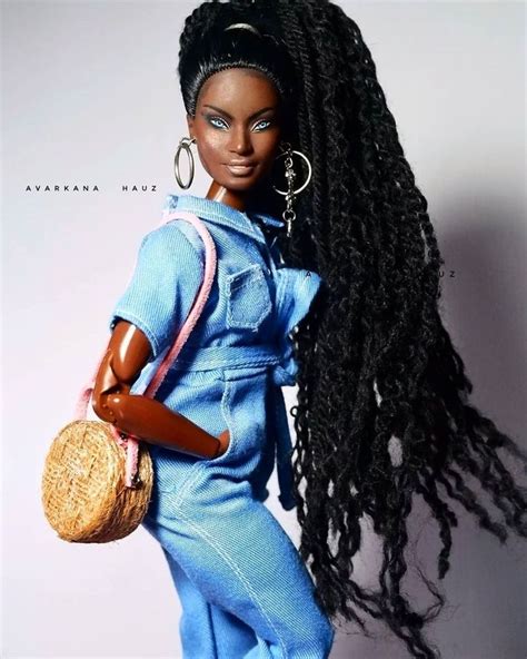 Pin By Olga Vasilevskay On Barbie Dolls Curvy 1 Pretty Black Dolls