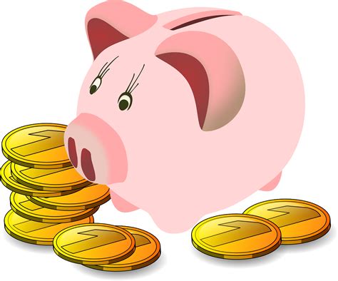 Download Savings Box Pig Piggy Bank Royalty Free Vector Graphic