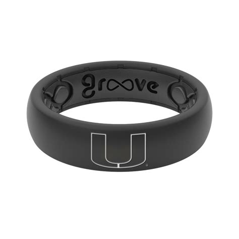 College Miami Thin Ring Groove Life