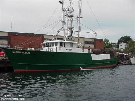 Vessel Details For Hannah Boden Fishing Vessel Imo