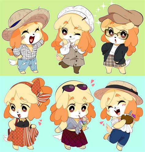 10 Cute Animal Crossing Fan Art Designs