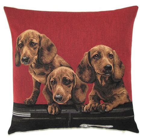 Dogs Spaniel Puppies In Vintage Car Authentic European Tapestry Throw