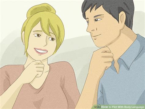 4 Ways To Flirt With Body Language WikiHow