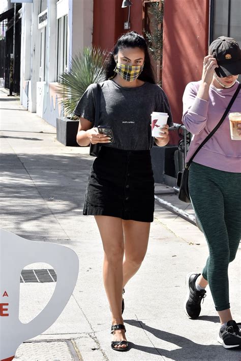 Camila Mendes In Summer Street Outfit LA 07 21 2020 CelebMafia