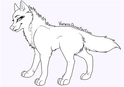 Female Wolf Drawing At Getdrawings Free Download