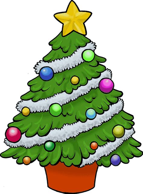 Christmas Clip Art Tree Christmas Tree Clipart Free Holiday