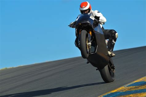 Here's to the guys who stitch through heavy traffic at 140 mph on a crotch rocket at ear splitting volume: Mission One, The World's Fastest Street-Legal Electric ...