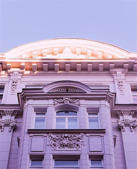 Premium Photo Exterior Facade Of Classic Building In The European