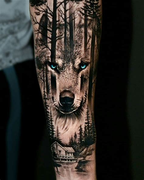 Pin By Glenn Figueras On Tatuaż In 2021 Wolf Tattoo Sleeve