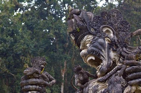 Kumbakarna Laga Statue Eka Karya Indonesia Bali