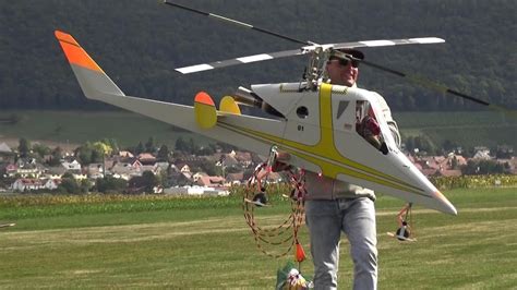 BIG INTERMESHING ROTORS RC TURBINE HELICOPTER MODEL KAMAN K MAX K HEAVY LIFT TRANSPORTER