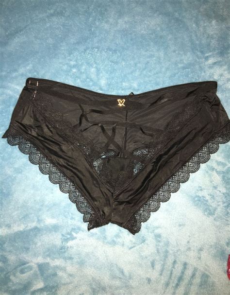 Black Vs Xl Cheeky Panty Brand New And Unused Women Panties Bras