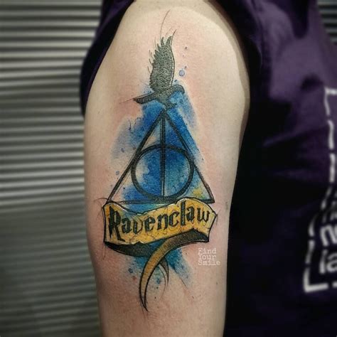 Ravenclaw Tattoo Inspiration Littered With Garbage Ravenclaw Tattoo