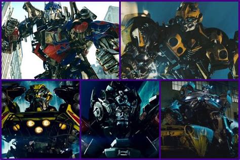 The Original 5 Autobots Optimus Prime Bumblebee Ratchet Ironhide
