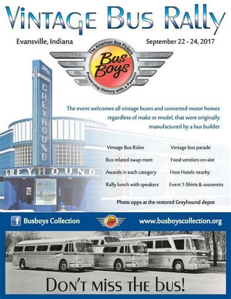 Just A Car Guy Theres Going To Be A Vintage Bus Rally In Indiana This
