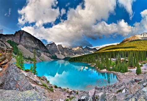 Unbelievably Blue Lake Pics