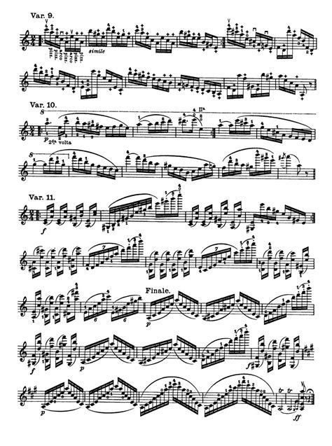 Paganini Violin Caprice 24 Library