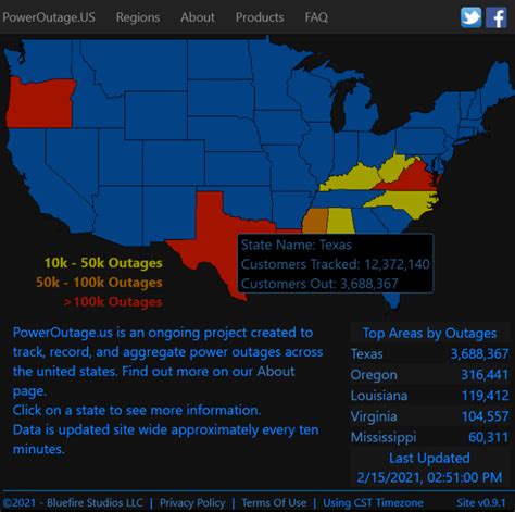 Current Power Outages Us Winter Storm Amplifies Power Grid