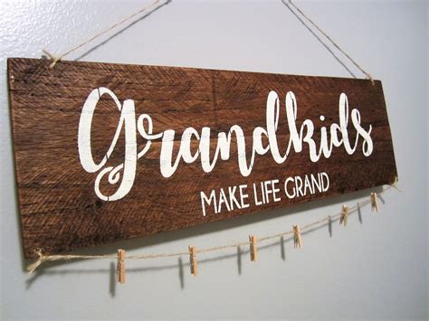Grandkids Picture Frames Grandkids Sign Diy Picture Frames