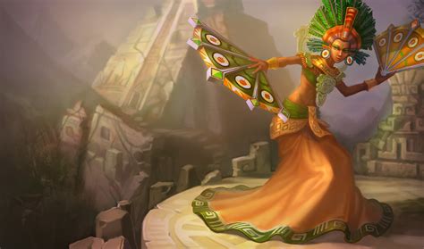 Sun Goddess Karma Skin League Of Legends Wallpapers