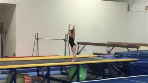 Zoey Robertson Amazing 6 Year Old Gymnast 30k Youtube
