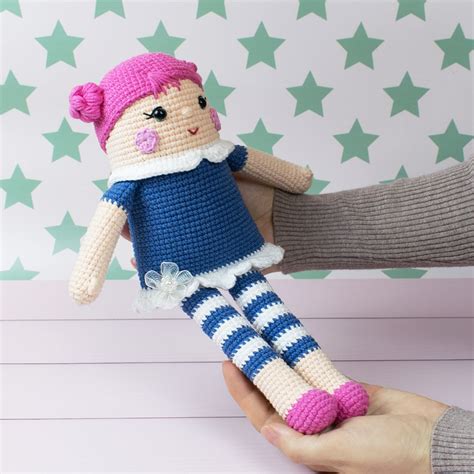 crocheted rag doll amigurumi pattern amigurumi today